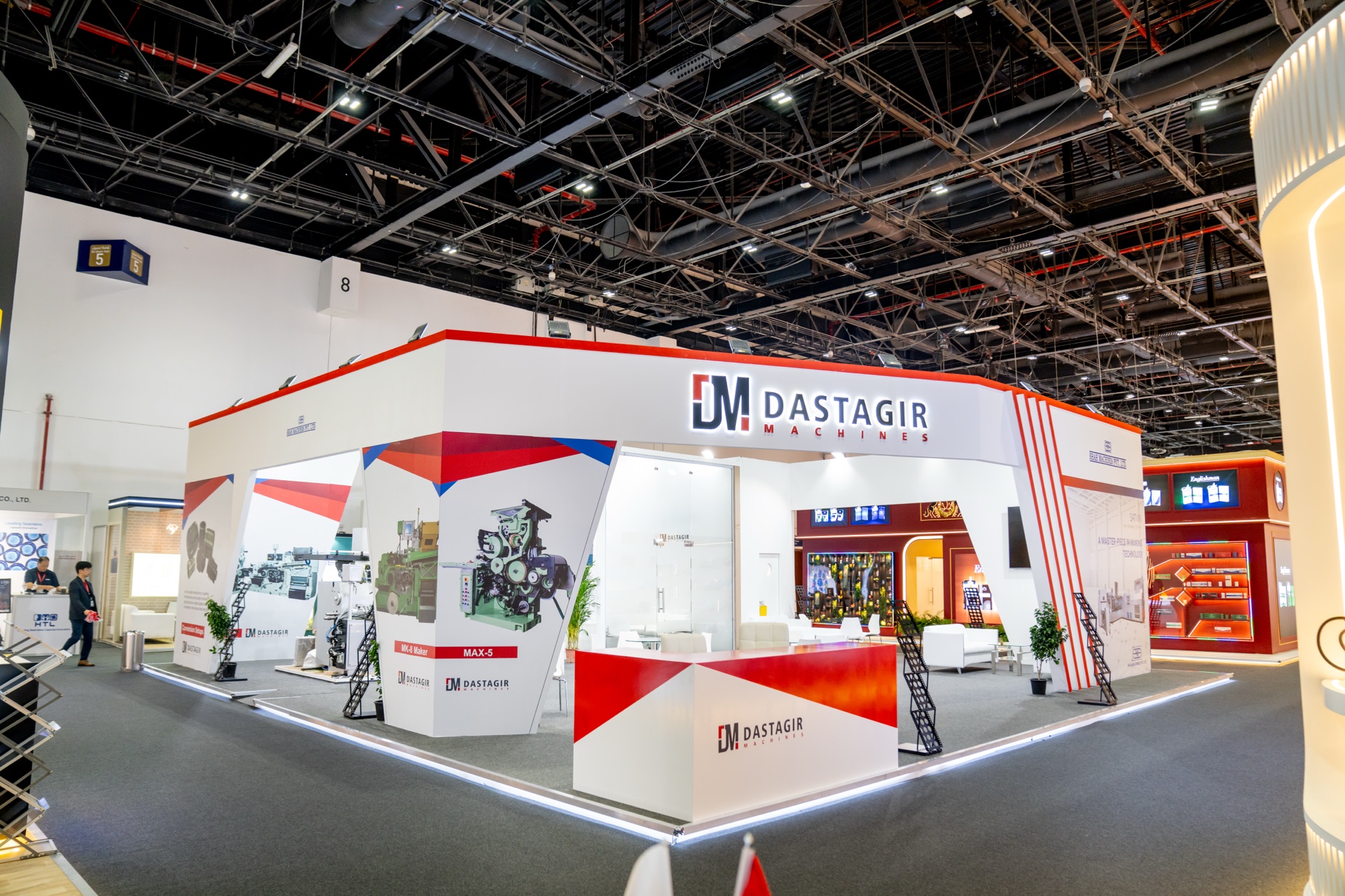 WT Dubai 2025 — Dastagir Machines stand